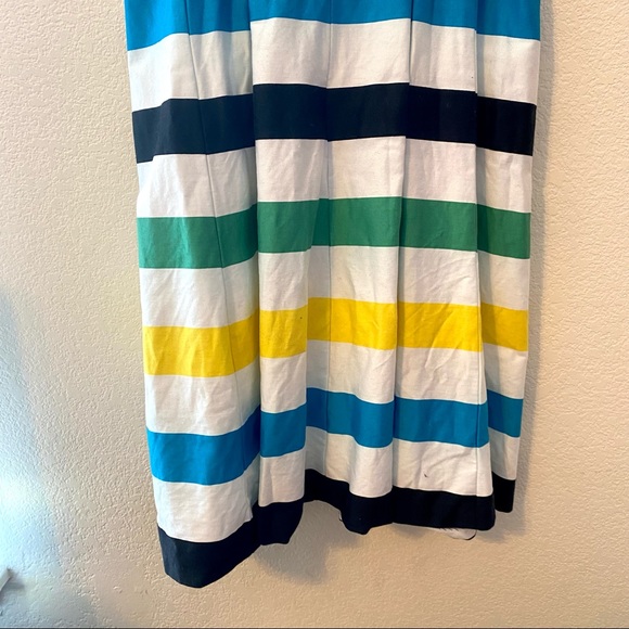 NINE WEST Striped A-Line Tank Dress- Retro Summer - Picture 11 of 13